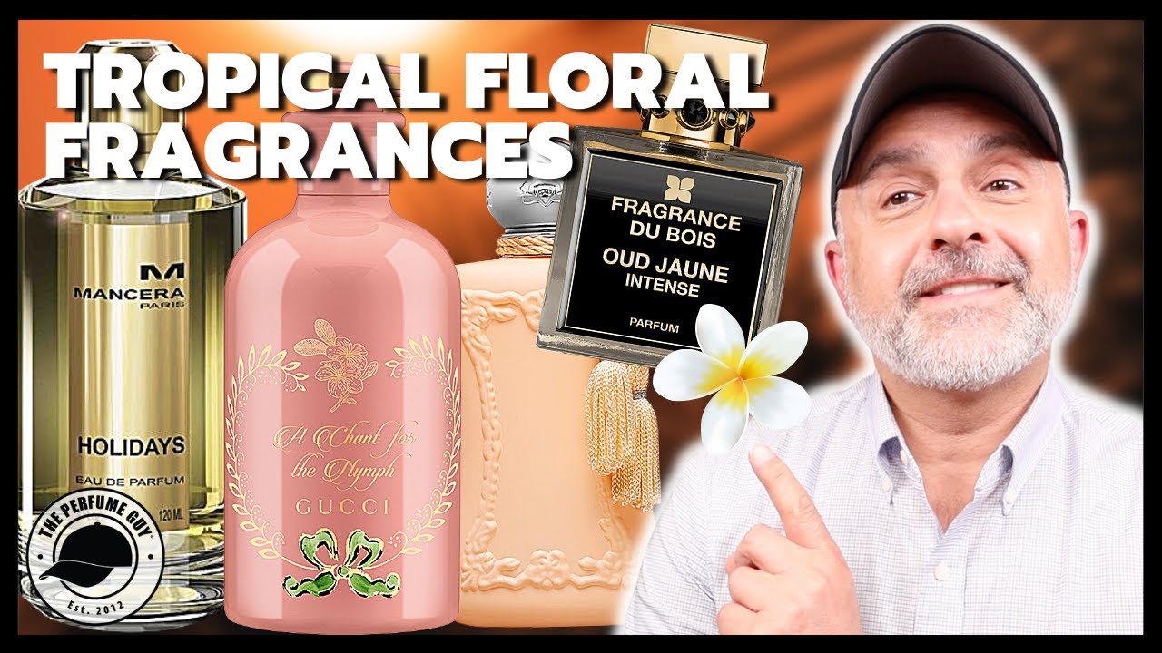 15 Amazing TROPICAL FLORAL FRAGRANCES | Tropical Flowers, Beachy, Coconutty Perfumes