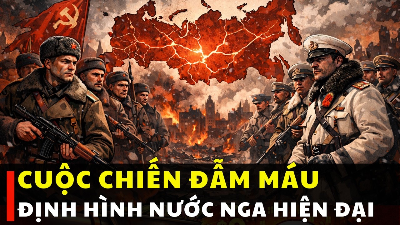 NỘI CHIẾN NGA: CUỘC CHIẾN ĐẪM MÁU ĐỊNH HÌNH NƯỚC NGA HIỆN ĐẠI | TÓM TẮT TOÀN BỘ