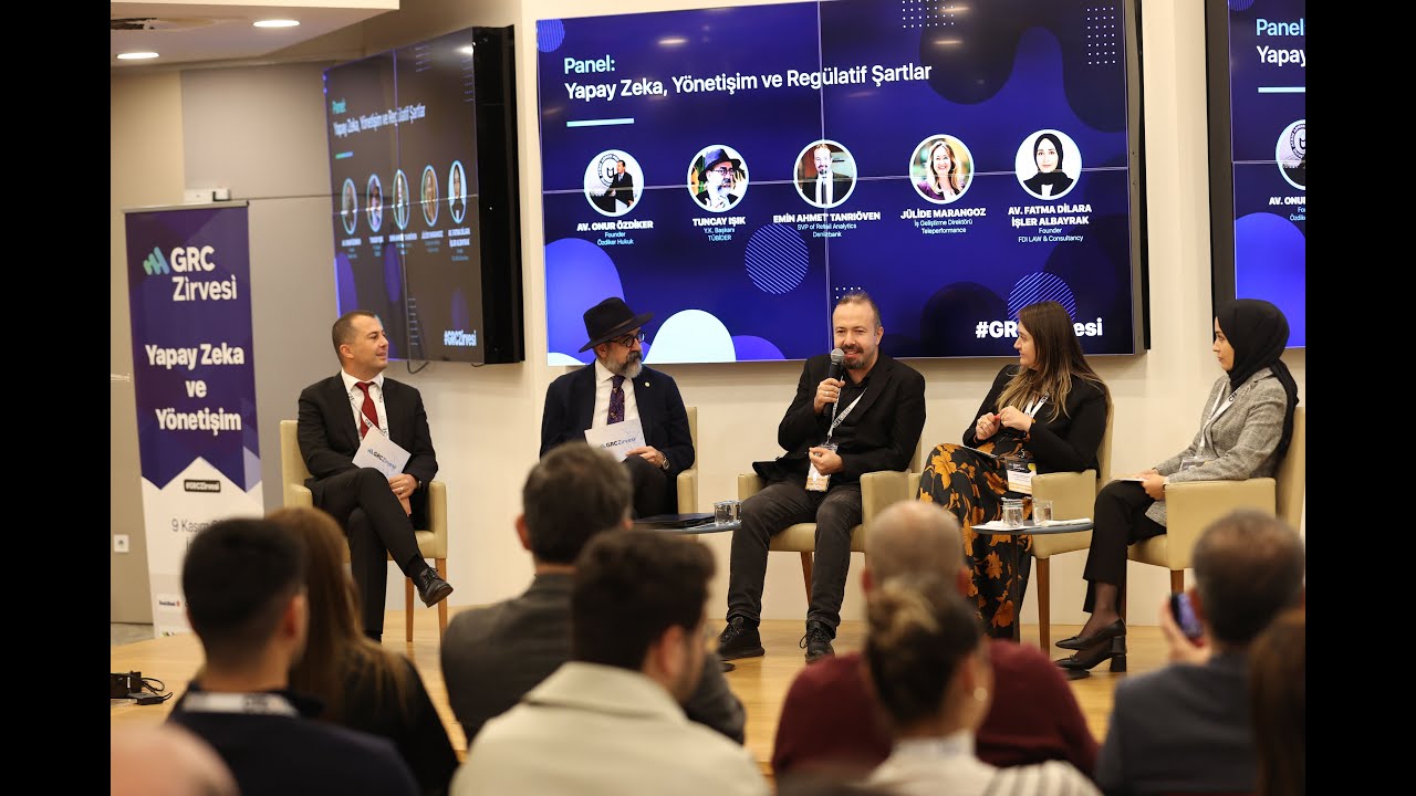 Panel: Yapay Zeka, Yönetişim ve Regülatif Şartlar | GRC Zirvesi 2024
