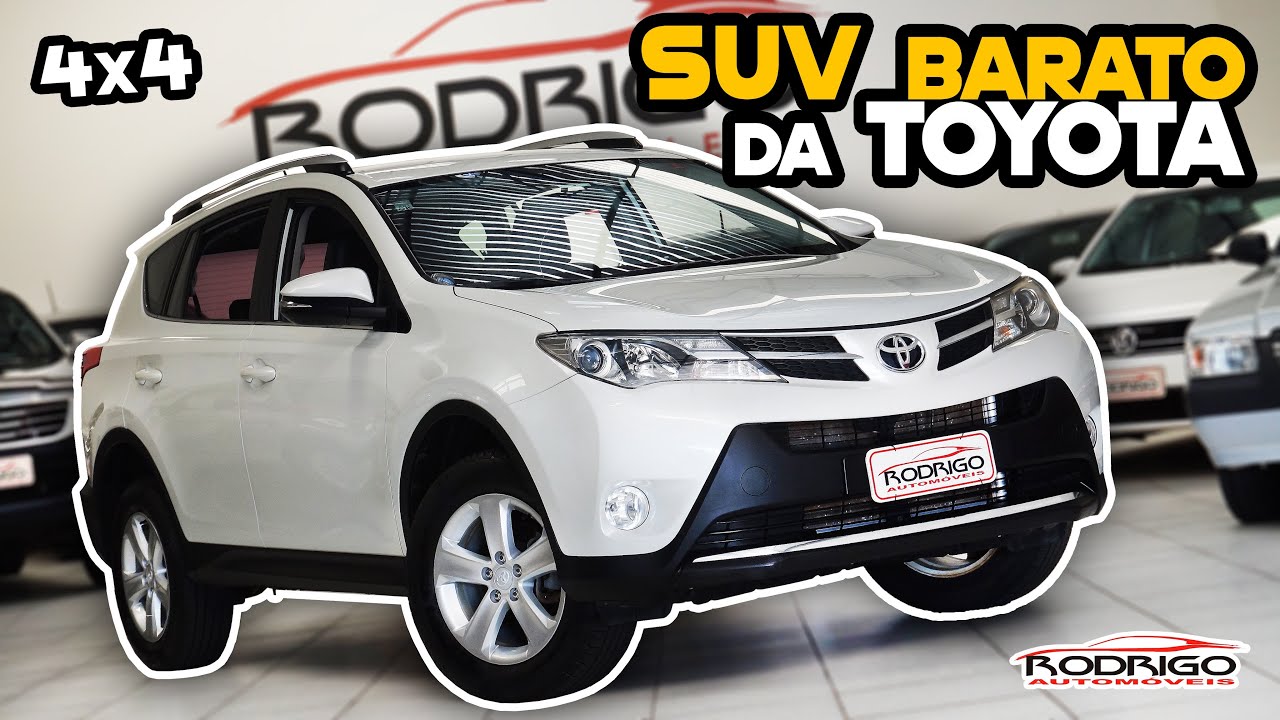 RAV4 O SUV BARATO DA TOYOTA que é  MELHOR e MAIS COMPLETO que o COROLLA! Toyota RAV4 4X4 CVT 2013