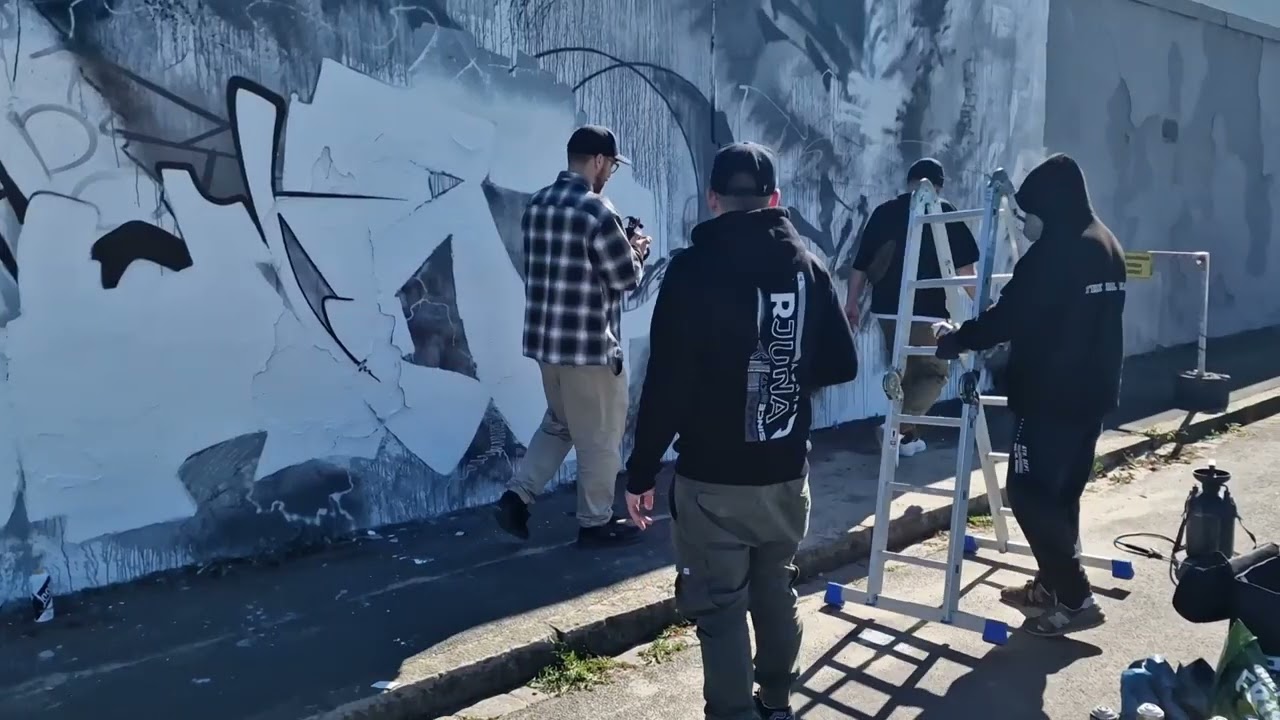Mister Oreo x Pout x Weis Talsohle Spray for Jam x Lakmann x Dj Eule