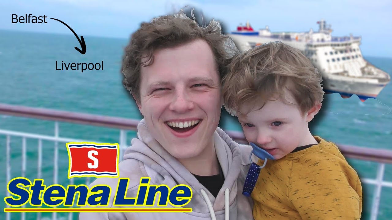 I took a £17 FERRY across the Sea! // Stena Line Belfast to Liverpool Review With my Son