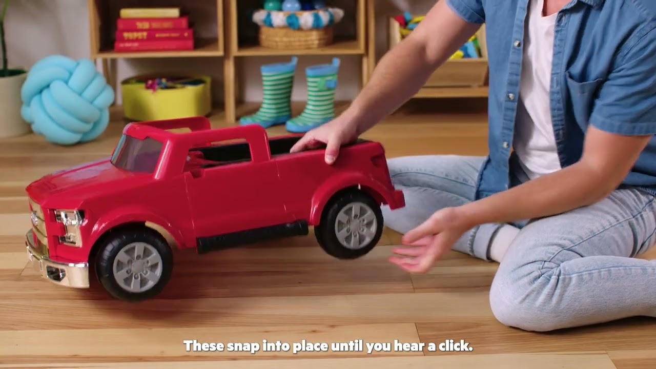 Ways to Play Walker™ - Ford F-150, Rapid Red, 4-in-1 Walker Assembly