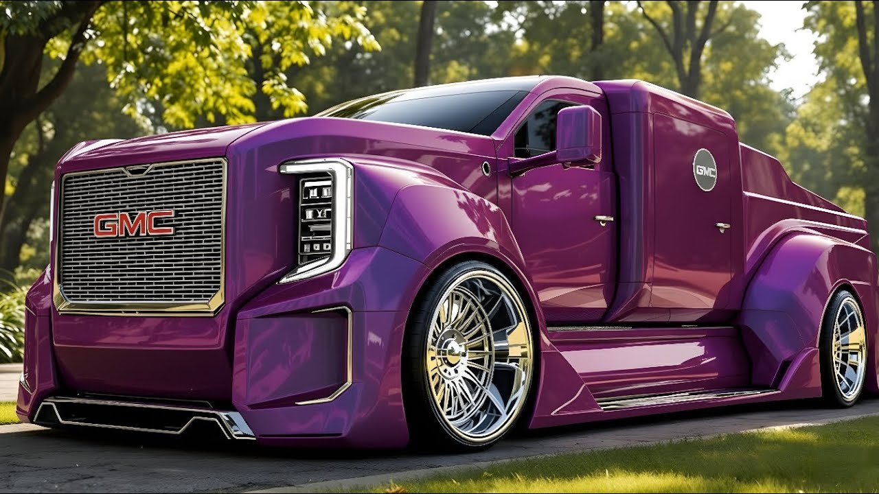 World’s Craziest Purple Pickup Truck! GMC Goliath Full Review 