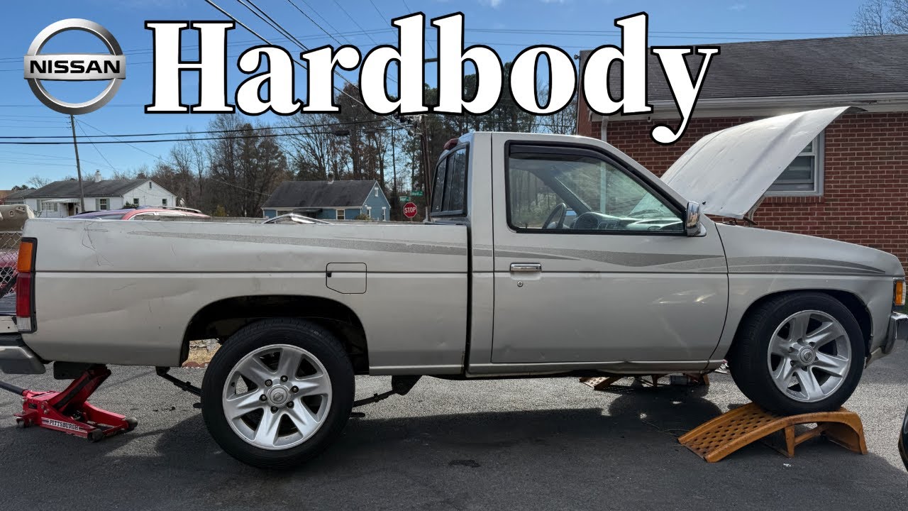 Заниженная выхлопная система Nissan D21 Hardbody