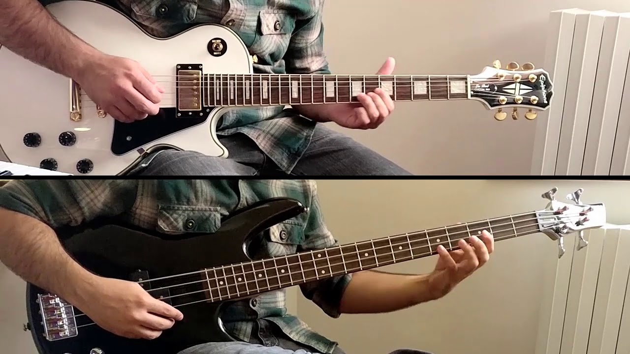 Kyuss - Space Cadet - Bass and guitar cover (with tabs)