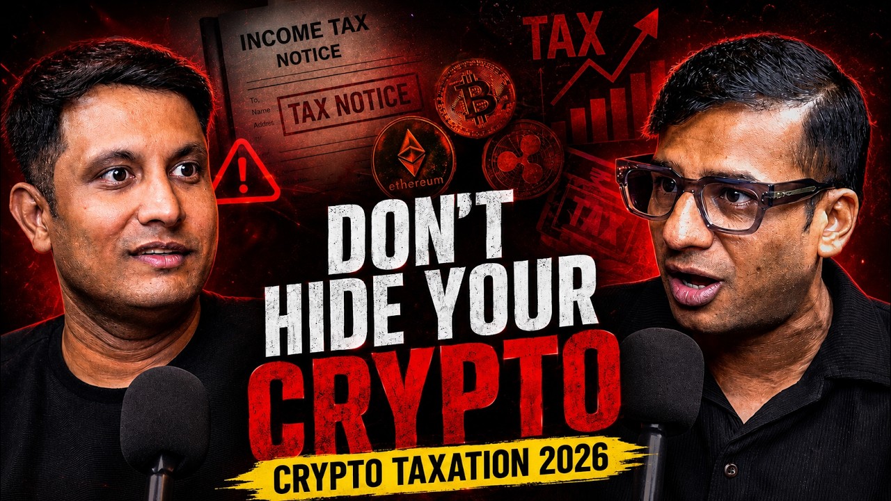 Crypto Tax in India 2026 | Why the Income Tax Department is Using AI to Track Your #crypto ?