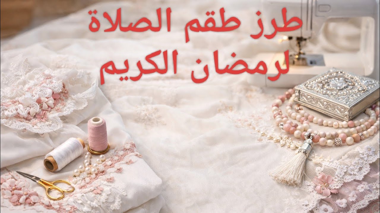 أخيراً 😍 خياطة طقم الصلاة والنتيجة لي تفرح