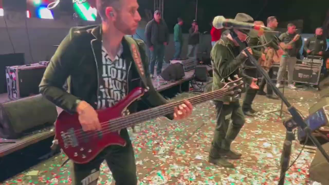 BAILE DEL CARNAVAL TACURO 2024 LOS TITANES DE DURANGO