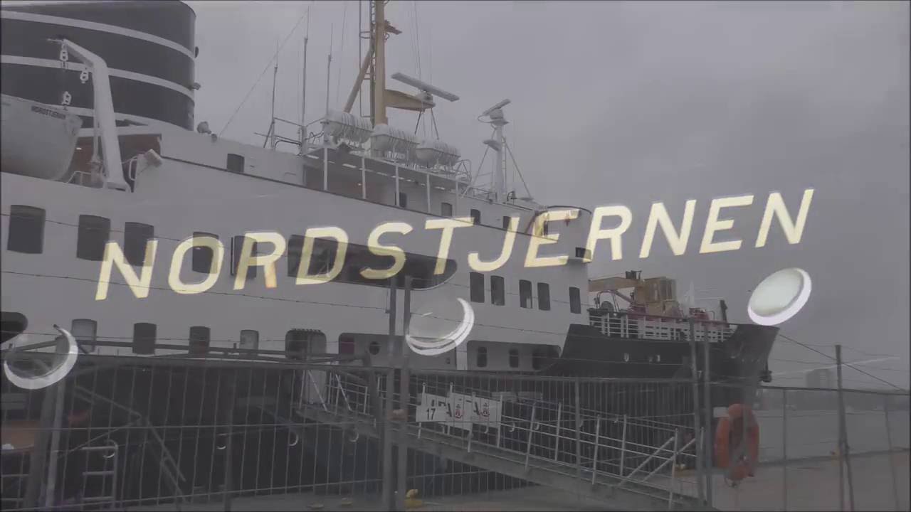 (1080p) M/S Nordstjernen an Hamburgs Überseebrücke 16.09.2016