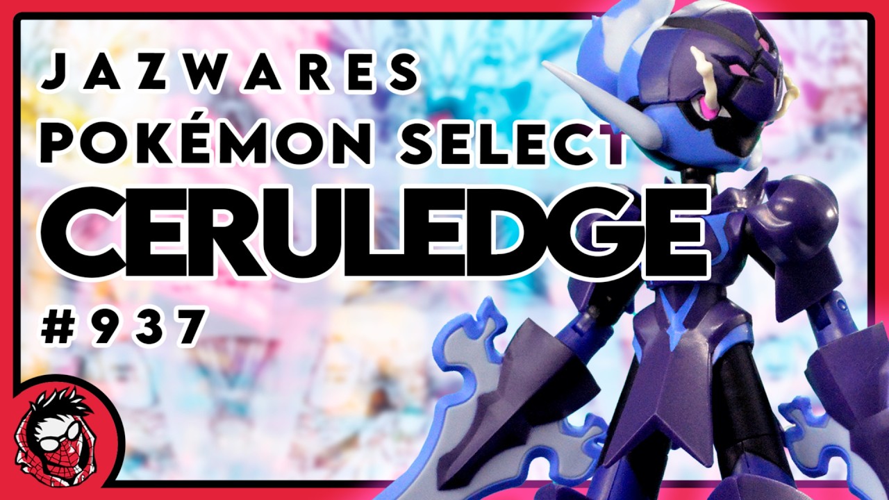 POR FIN LLEGÓ Jazwares Ceruledge | Pokémon Select | # 937 | Action Figure Review