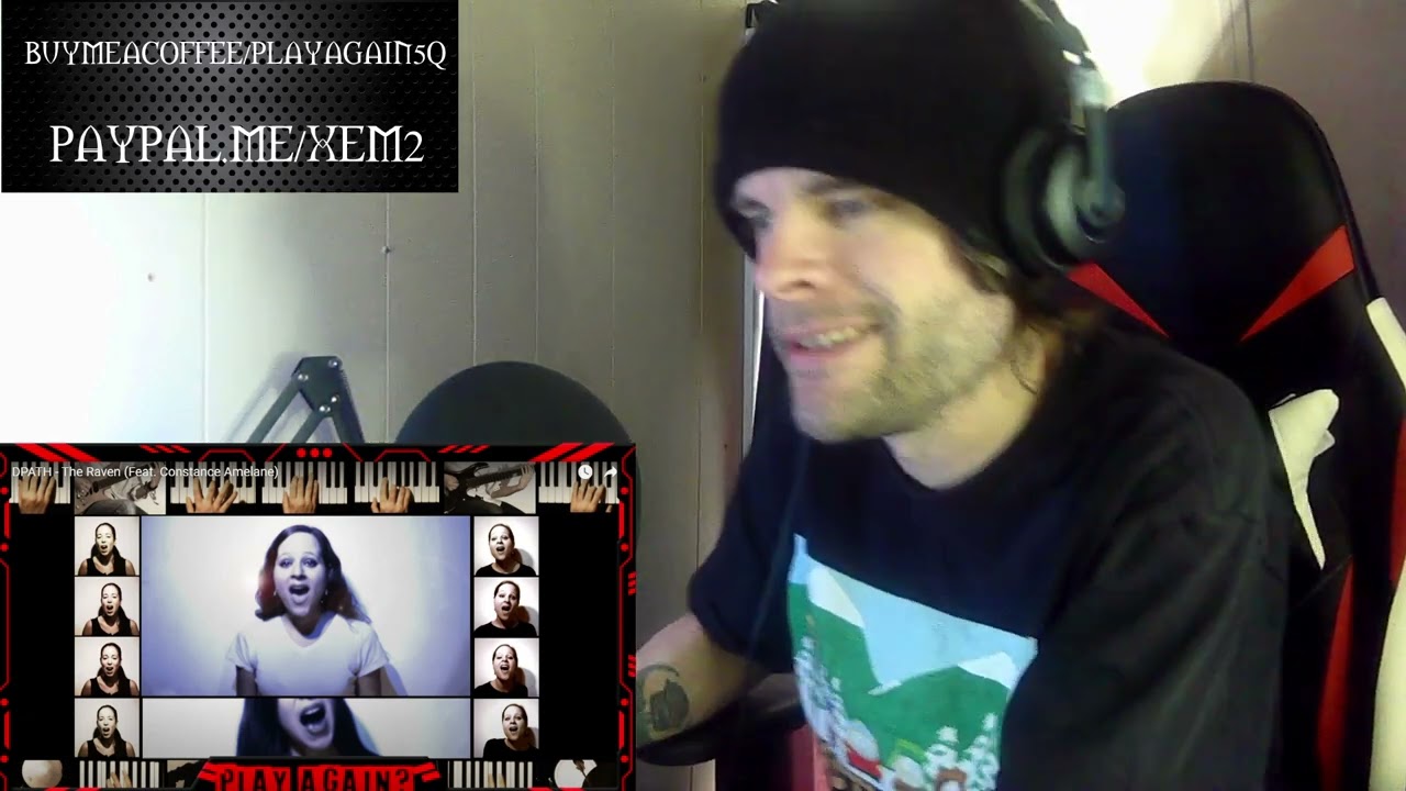 WILDPATH - The Raven Feat  Constance Amelane (First Time Reaction)