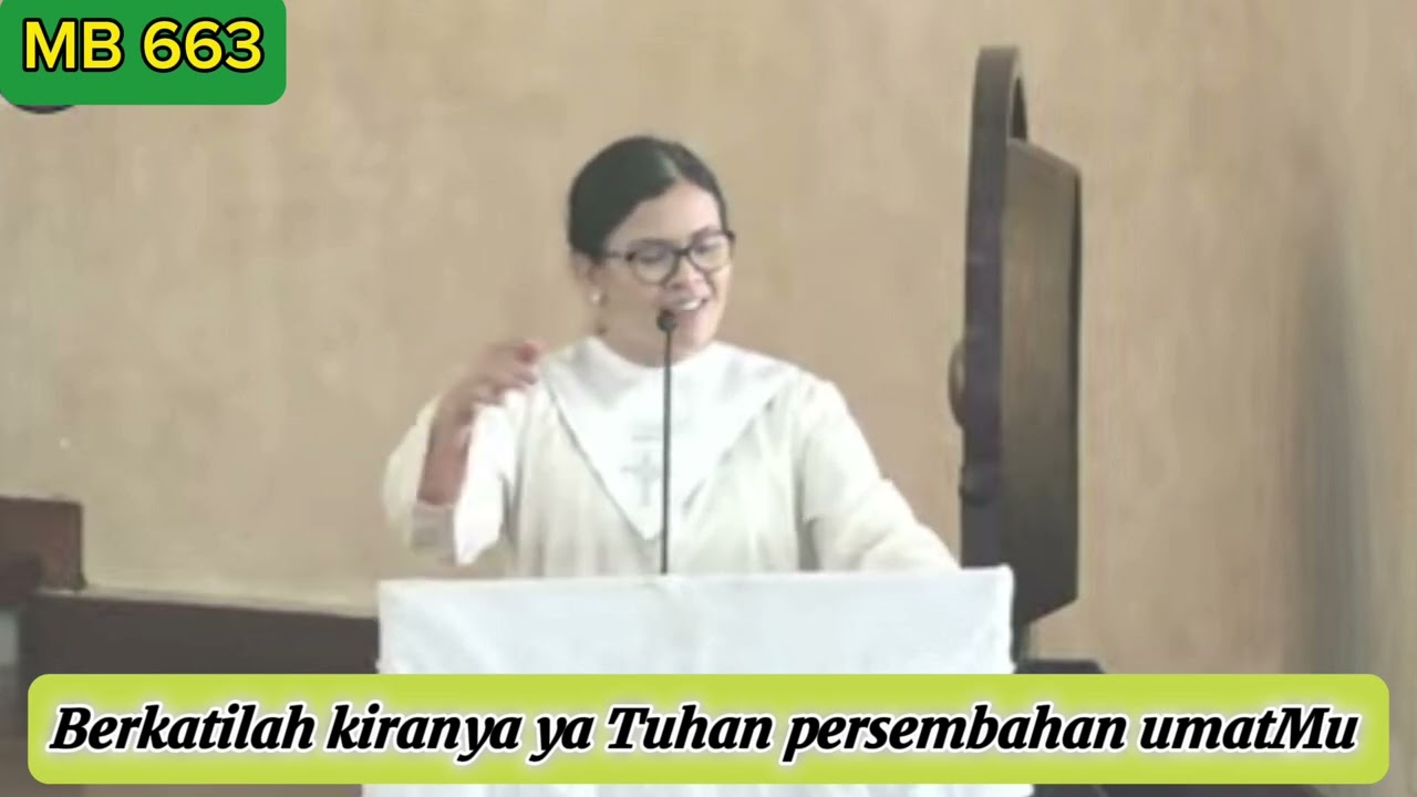 Madah Bakti 663, Persembahan umatMu, Lagu Misa, Lagu Persembahan