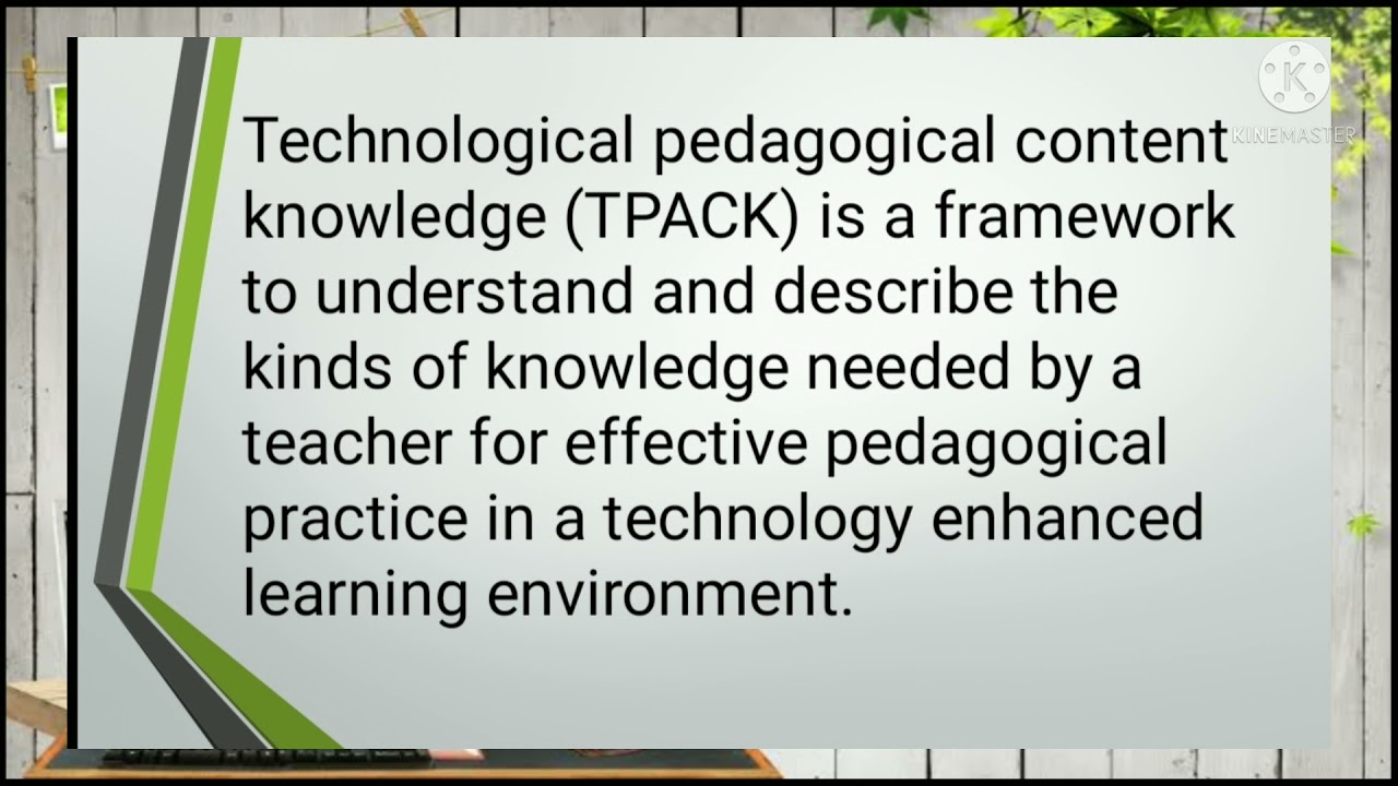 Tpack Model Power point presentation