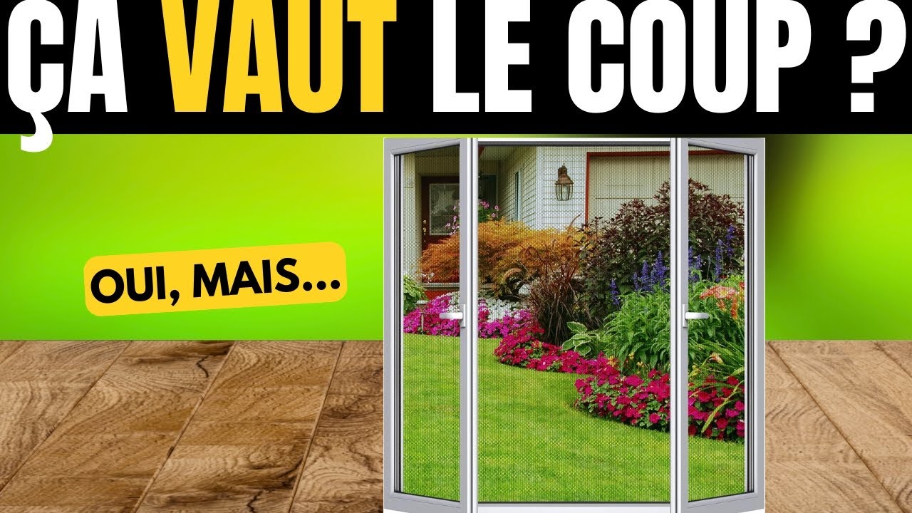 Lot de 2 Moustiquaires Autocollantes pour Fen&ecirc;tres &ndash; 130 x 150 cm, Filet Noir Ajustable DIY