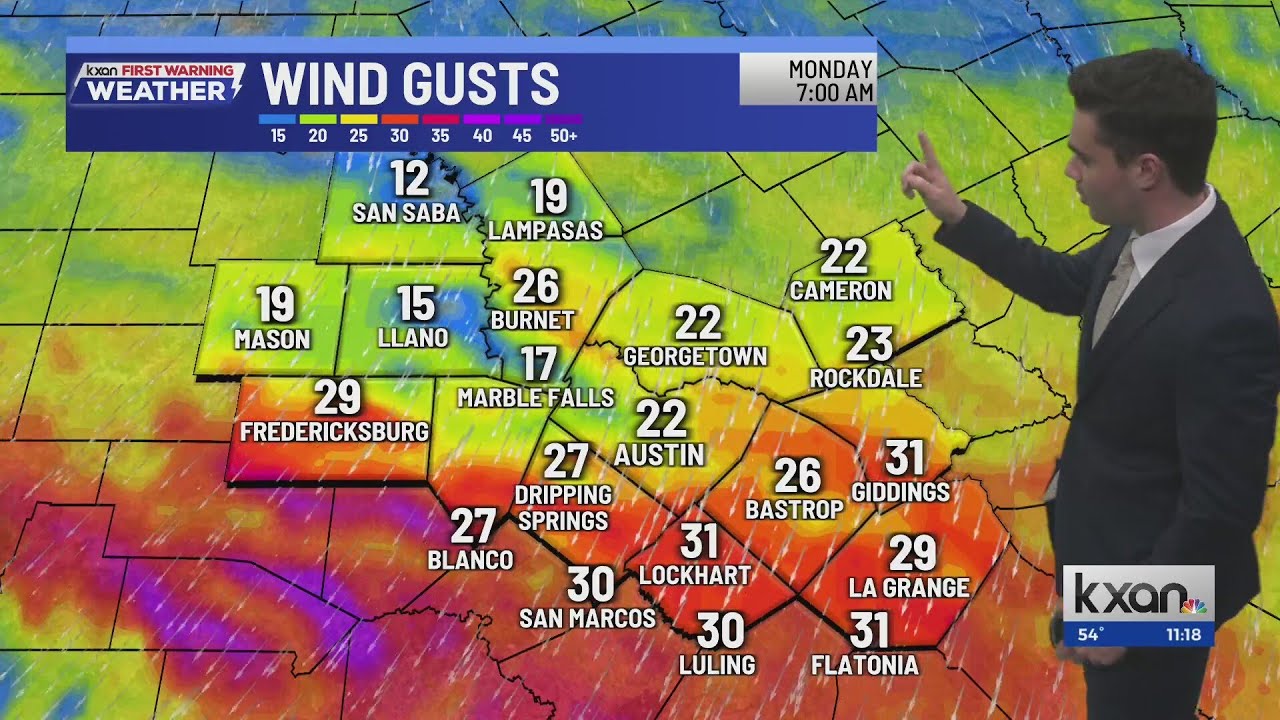 Cold front arrived, winter temps tomorrow | KXAN Weather Forecast (Dec. 28)