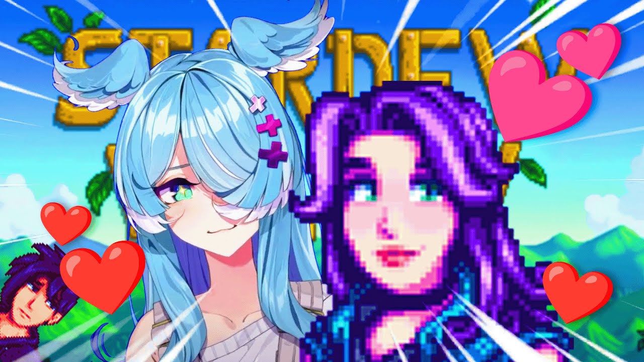 Elira vs. Sebastian For Abigail's Heart in Stardew Valley | [NIjisanji EN]