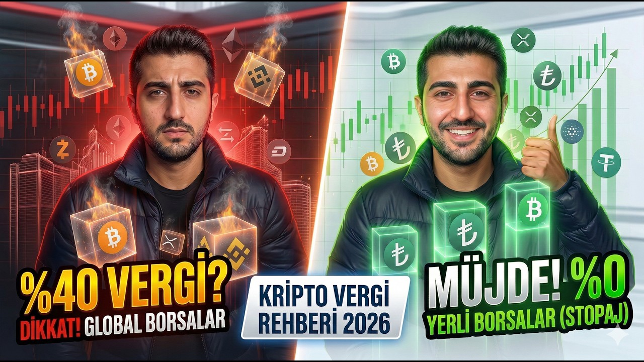 KRİPTO VERGİSİ %40 MI OLDU? Yeni Vergi Yasası Detayları!