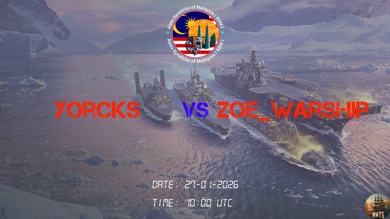 MATCH 2 | YORCKS vs ZOE_WARSHIP | SILENT PREDATOR SHOWDOWN | R2 | ASM