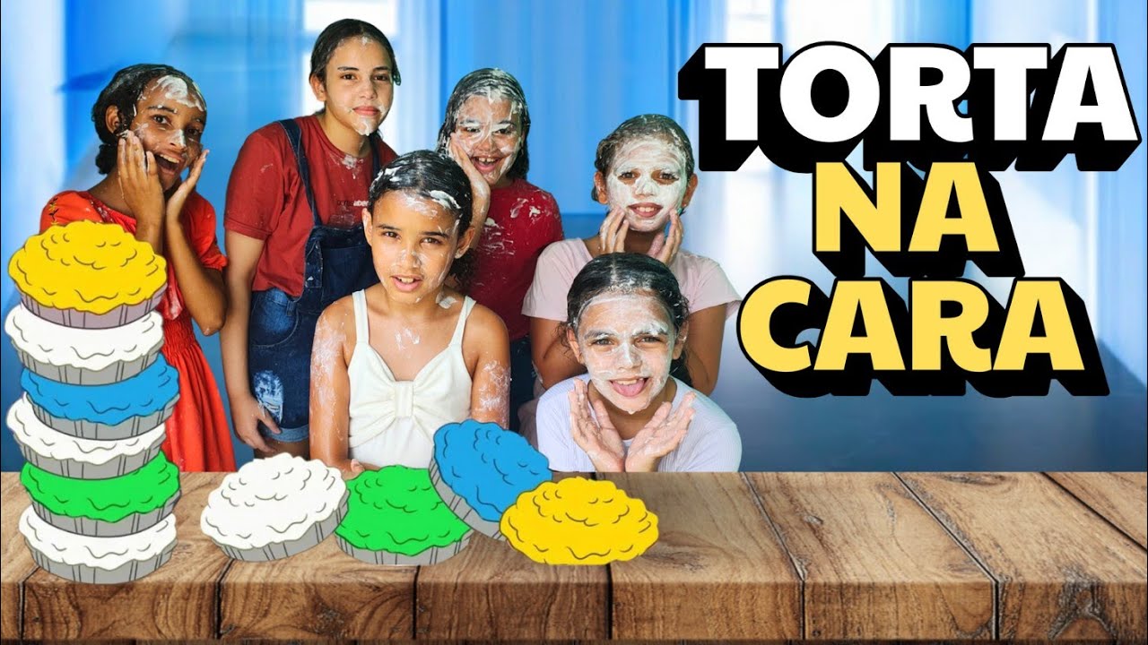 DESAFIO TORTA NA CARA! 😃