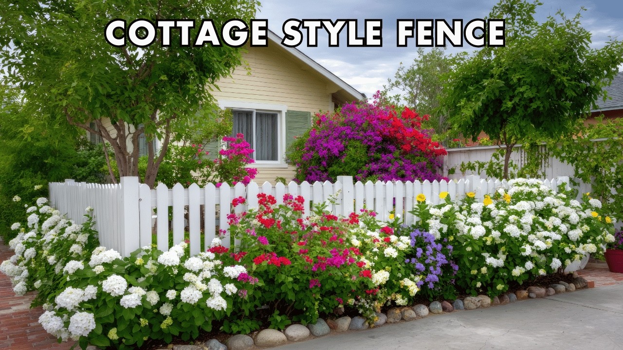 Smart Fence Design: Maximizing Small Garden Privacy with Cottage Style