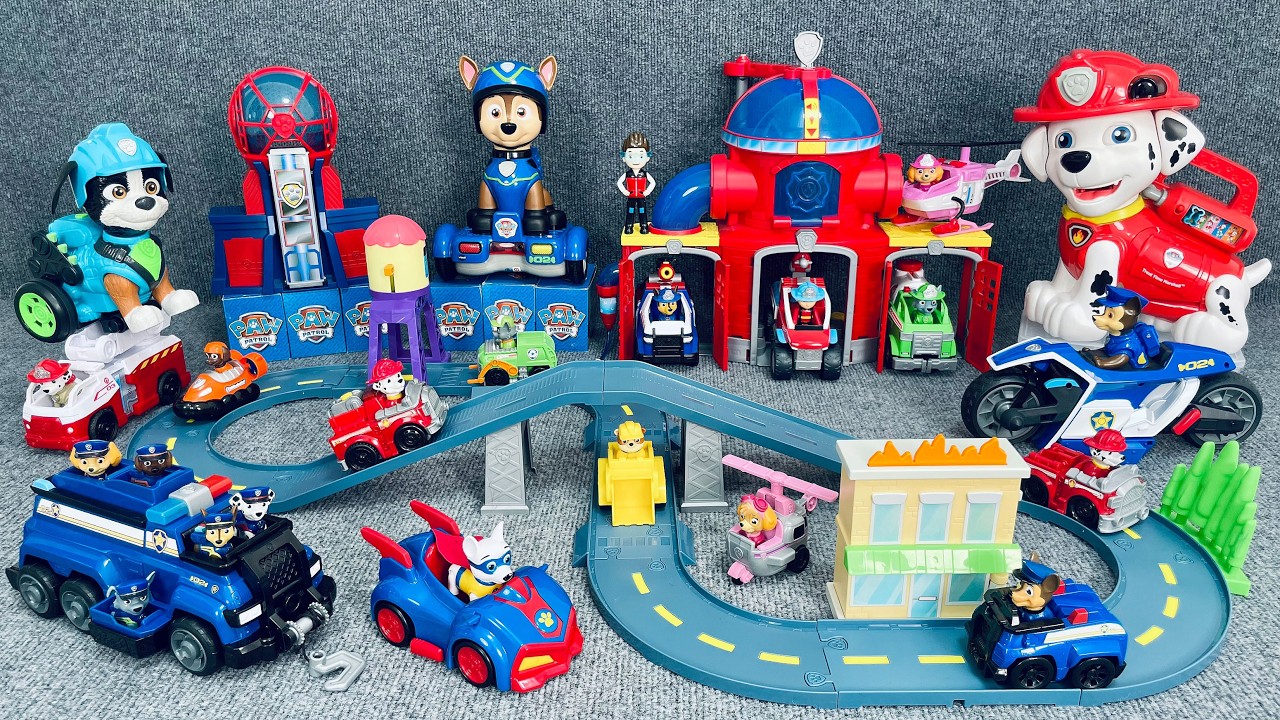 34 Minutes Satisfying with Unboxing Paw Patrol Toys Collection ASMR | Toy Review
