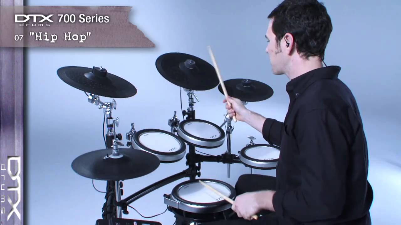 DTX700 Series Preset drum kits