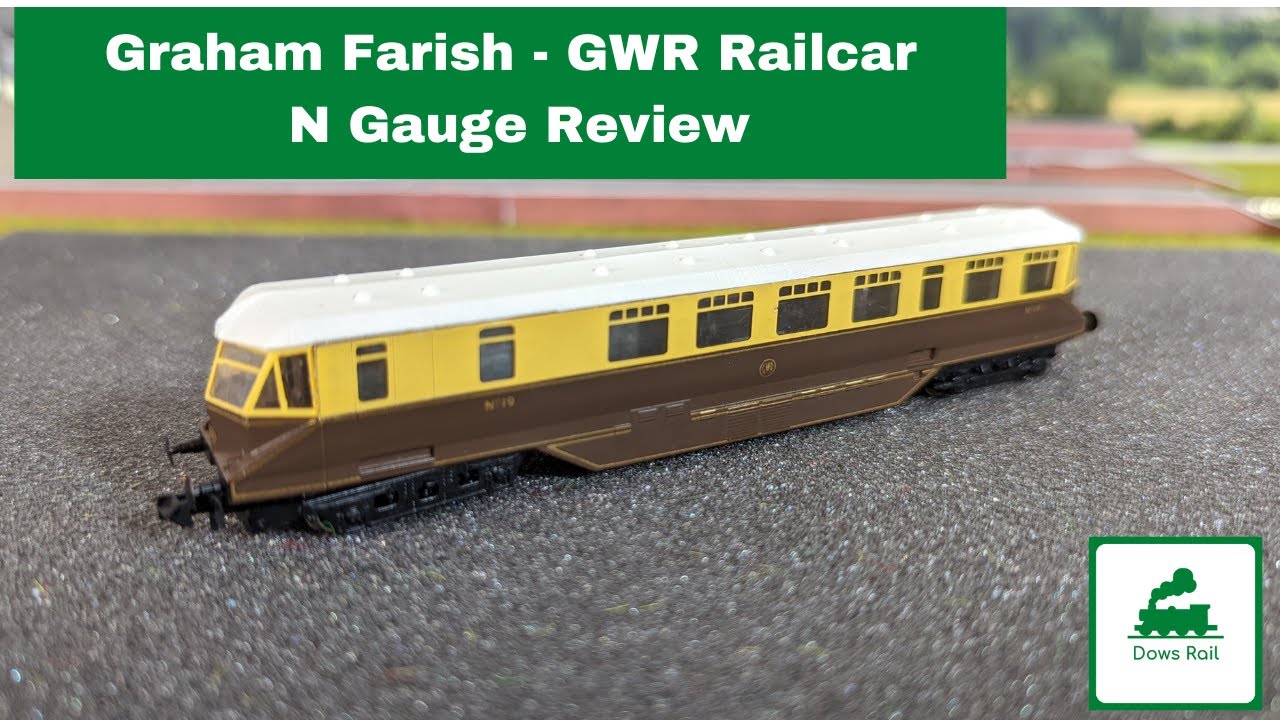 GWR Railcar by Graham Farish - N Gauge review