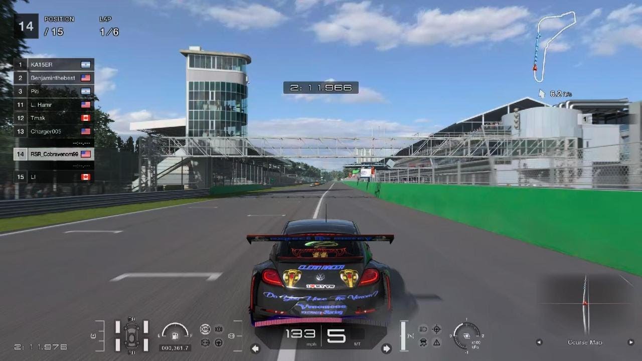 1st lap was insane but I got a clean race lol