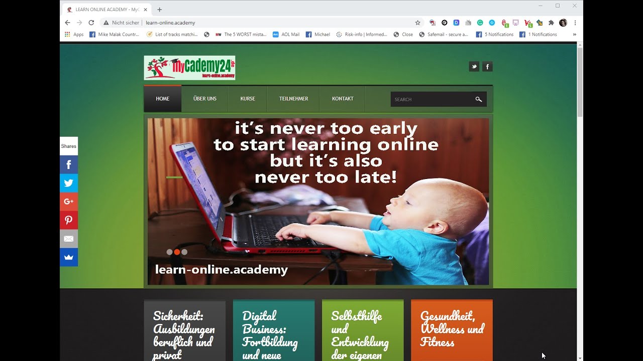 MyCademy24  - Learn Online Academy - Bedienungsaneitung f&uuml;r unsere neue Lernplattform