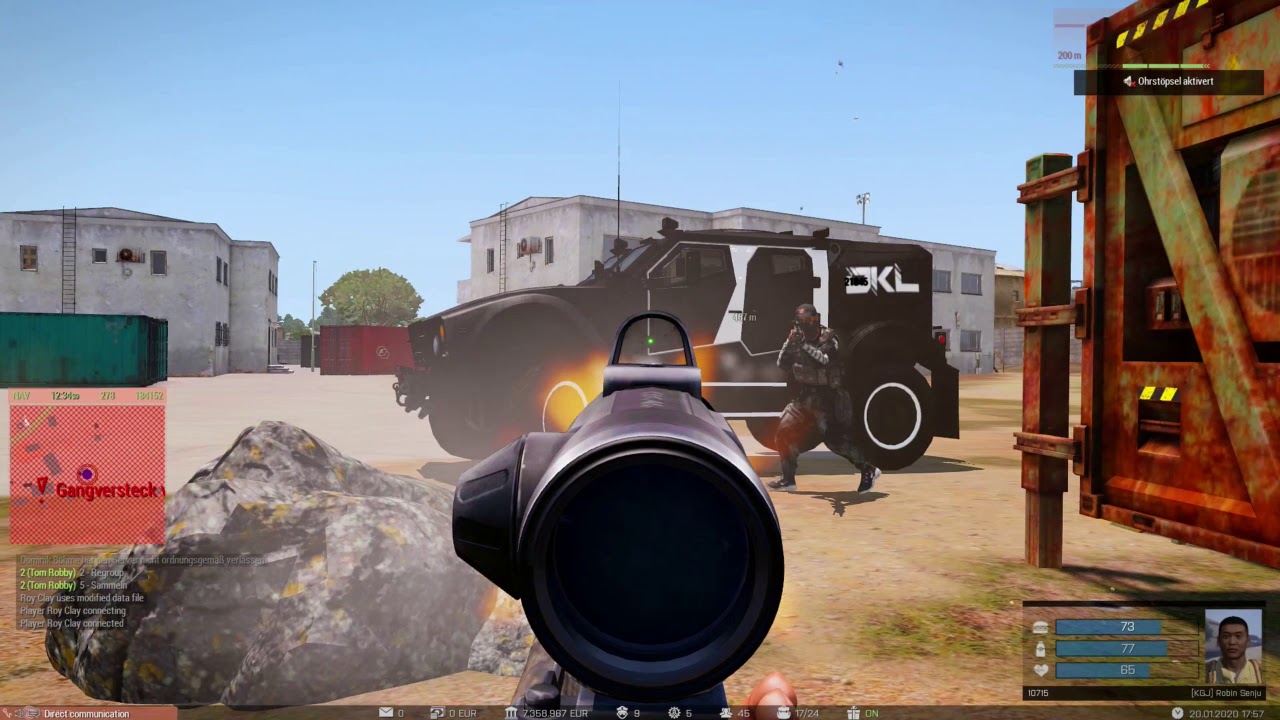 Arma 3 | LiveYourLife | Kill Montage #1 | [KGJ] Robin Senju