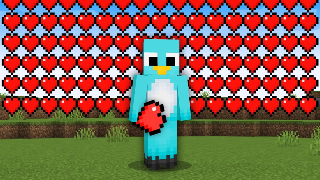 Minecraft, But I Have 1,000,000 Hearts!