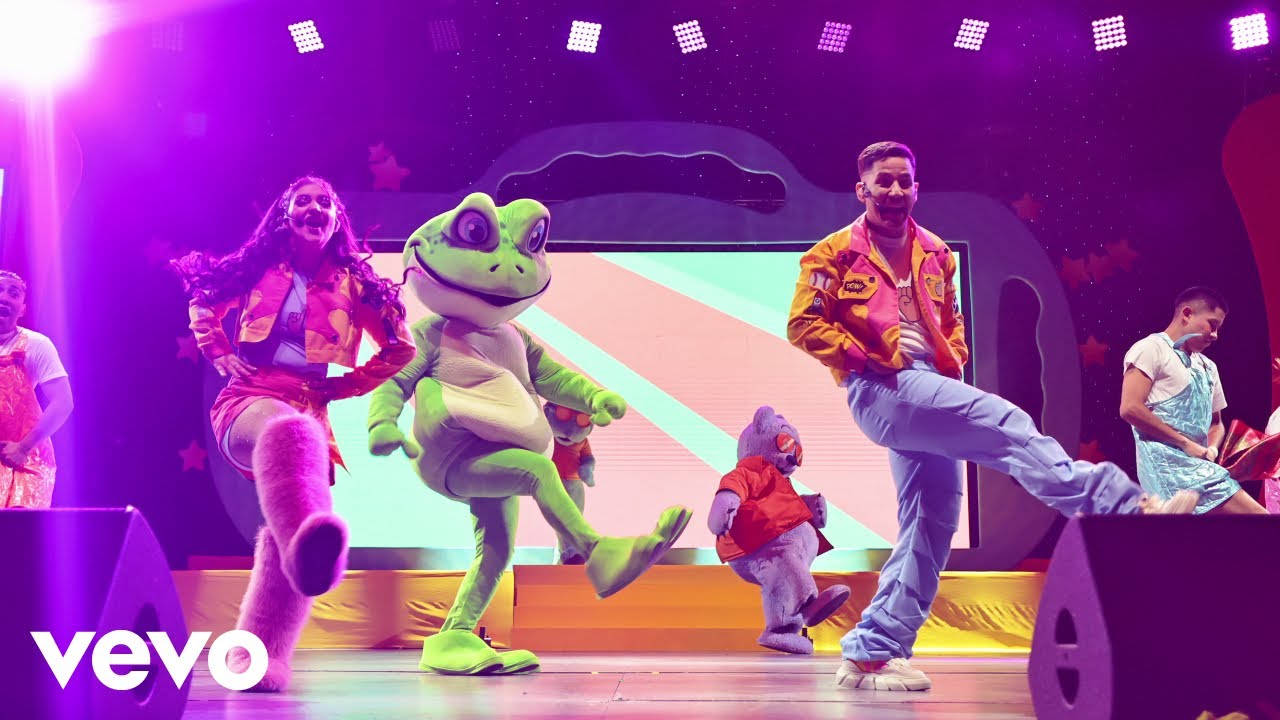 Los Meñiques De La Casa - El baile del sapito en vivo | concierto en México