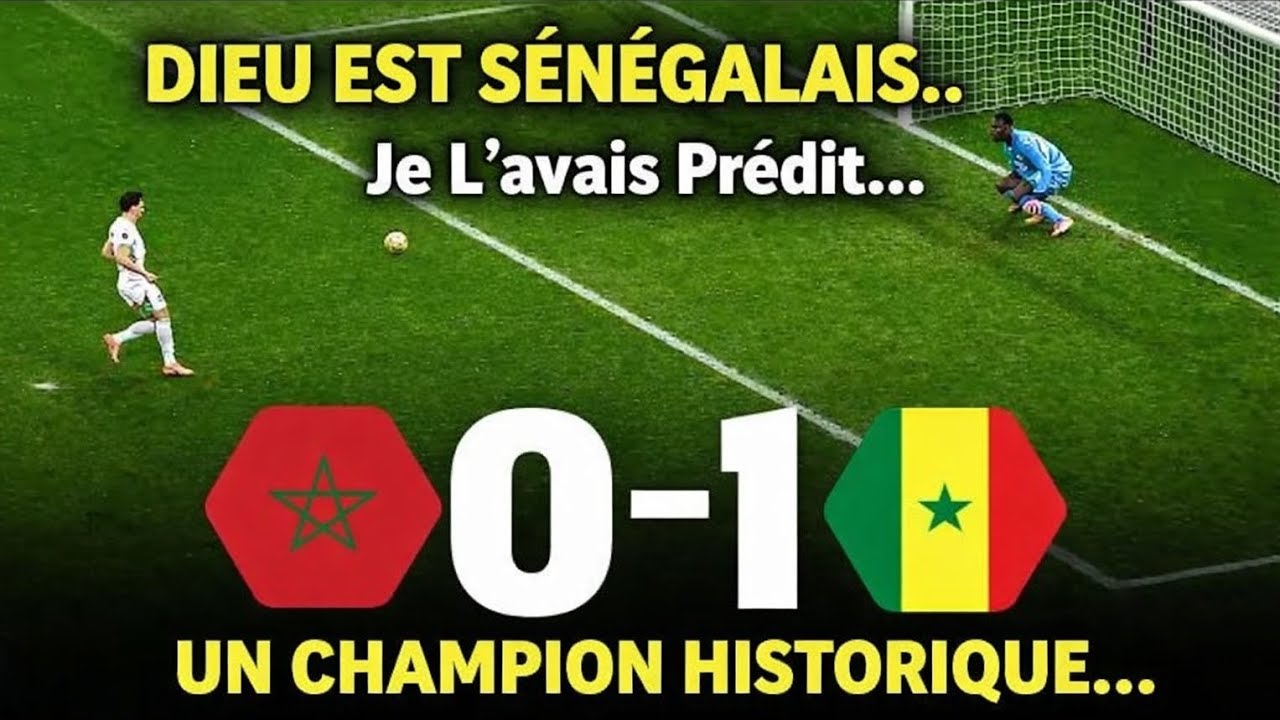 ARBITRAGE SCANDALEUX, COLÈRE, PENALTY RATÉ… LE SÉNÉGAL CHOQUE LE MAROC CHEZ LUI 🚨🔥 JE L’AVAIS PRÉDIT