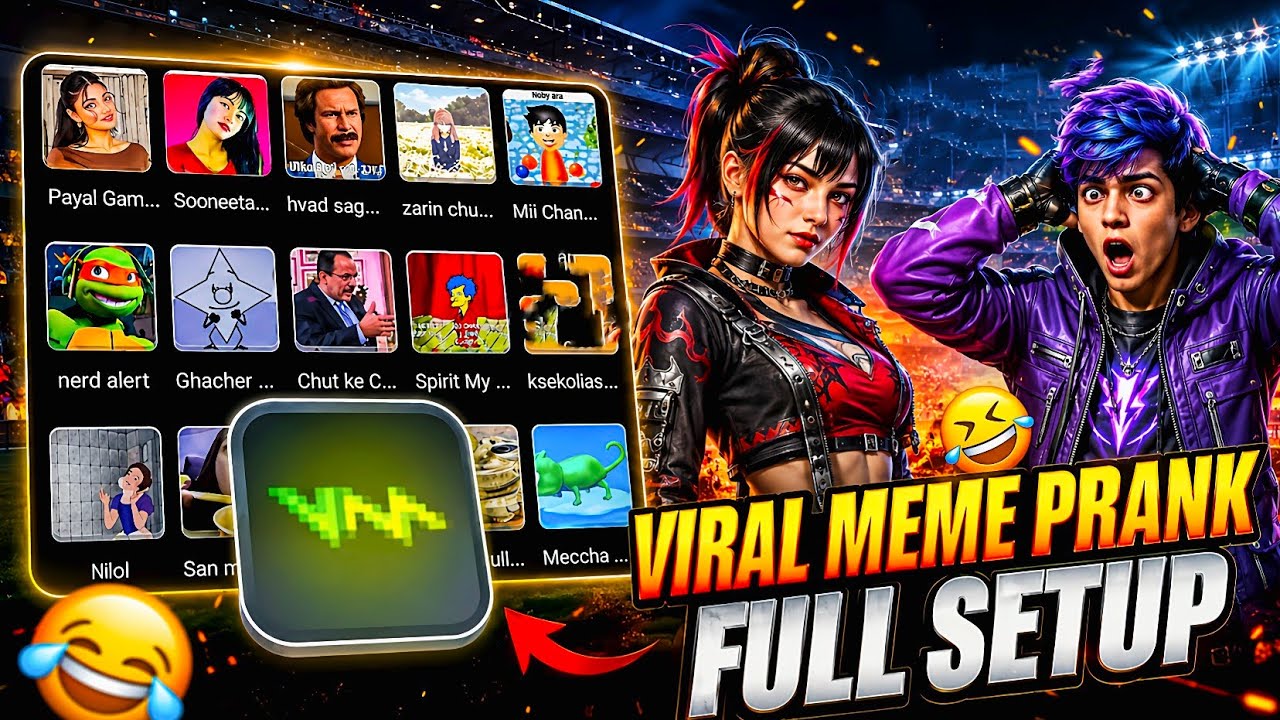 Free Fire Meme Voice Prank In Android 🔥