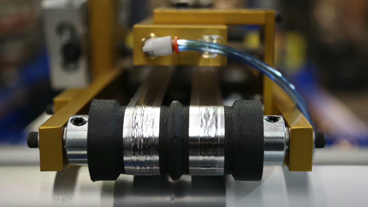High precision Adhesive Applicating for Courier Bag sealing
