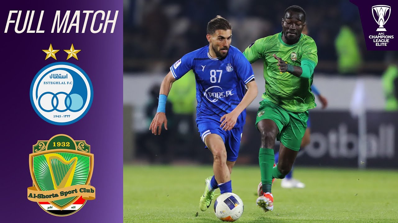 Esteghlal FC vs. Al Shorta | Full Match | AFC Champions League™ Elite
