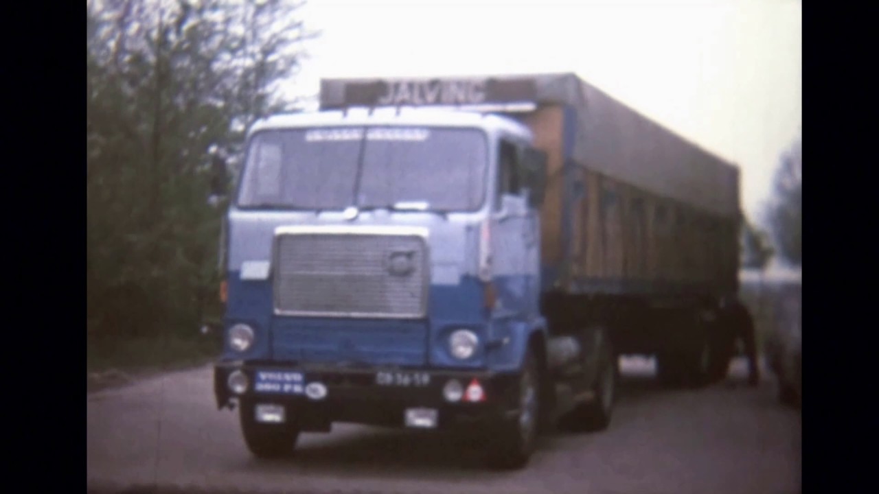 Bertus Dasselaar  met Volvo F89,  F88 naar zweden Italie Oosterijk en in de polder
