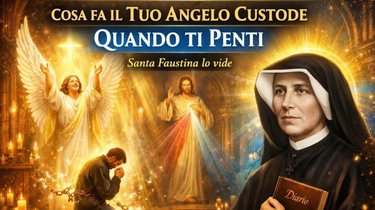 Cosa fa il tuo Angelo Custode subito dopo o teu pentimento — La visione di Santa Faustina