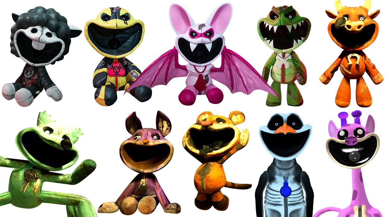 Niveles de Poder de los NIGHTMARE CRITTERS (Rabie Baby, Allister Gator, Baba Chops, Icky Licky)