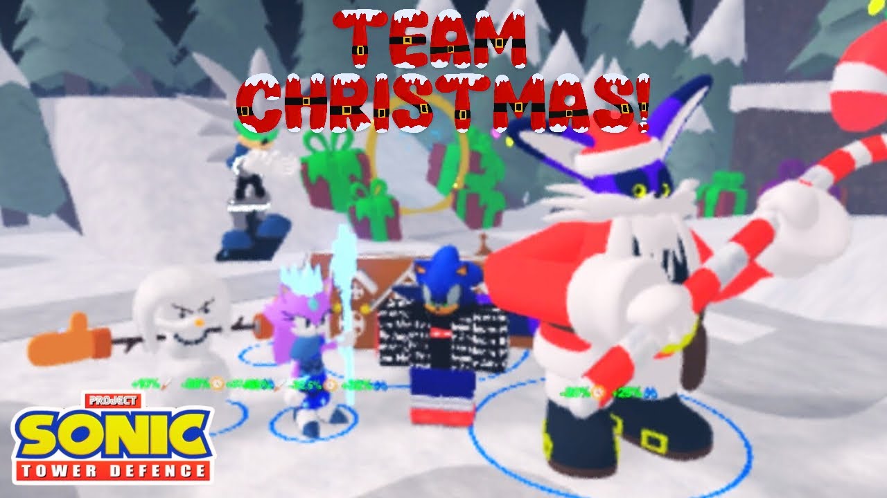 How far can I make it in endless only using Christmas Units! In Project: Sonic Td