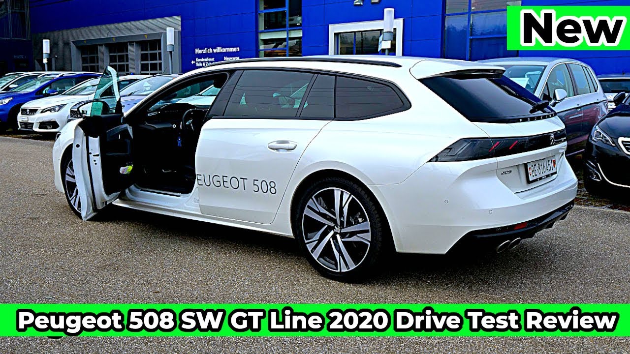 New Peugeot 508 SW GT Line 2020 Drive Test Review POV