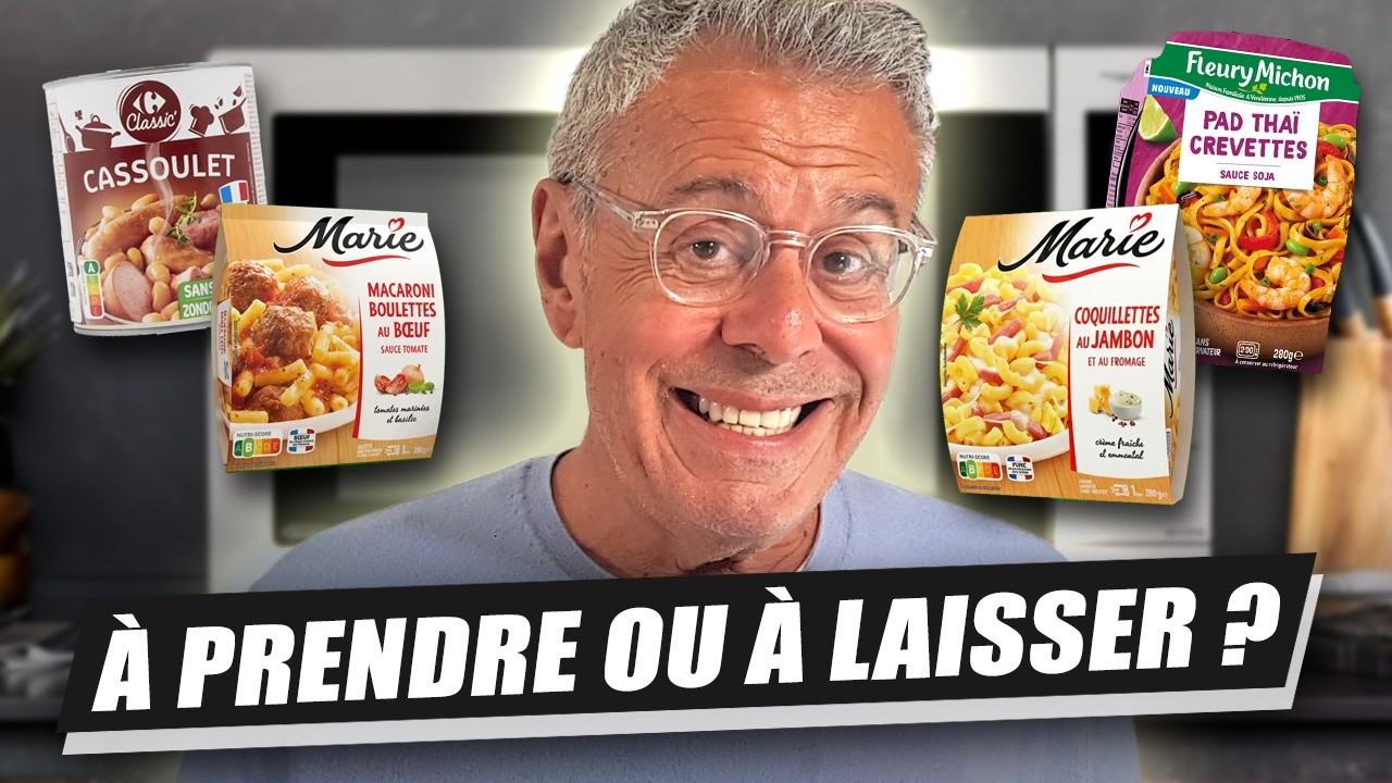 PLATS PR&Eacute;PAR&Eacute;S MARIE, FLEURY MICHON, CARREFOUR... LESQUELS CHOISIR ?