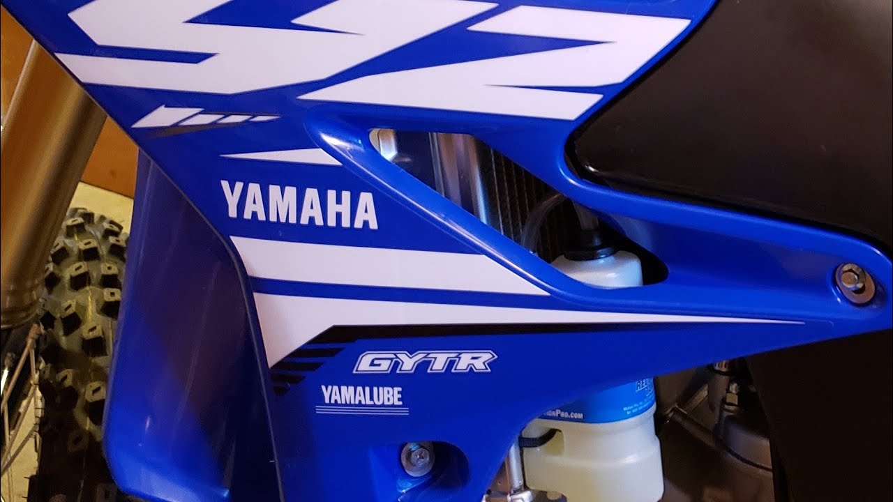 Yz250 motion pro coolant recovery tank install