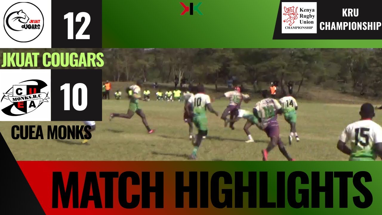JKUAT COUGARS VS CUEA MONKS | KRU CHAMPIONSHIP 2025-2026 WEEK 6 MATCH HIGHLIGHTS