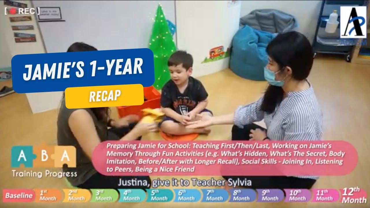 Jamie's 1-Year Journey Recap: Baseline and ABA Progress Journey 