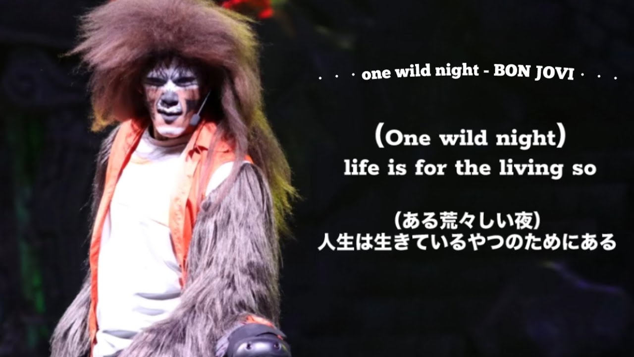 [和訳]〈ユニモン使用曲〉One Wild Night-BON JOVI