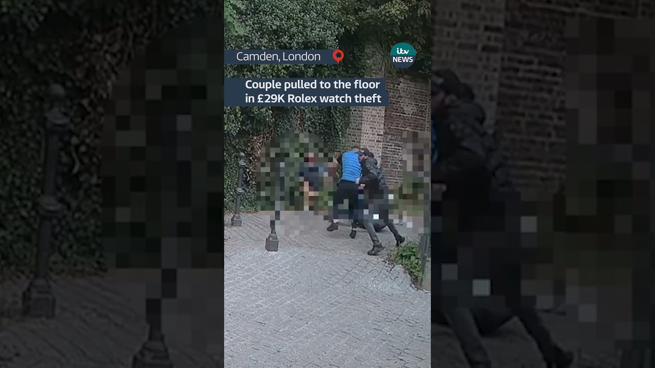 Husband and wife pulled to the floor in north London in &pound;29K Rolex watch theft  #london #crime