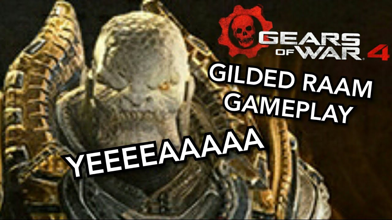 Black and Gold Pt. 1 (Gears of War 4 Gilded Raam and Black Phantom Weapon skins Koth Gameplay)