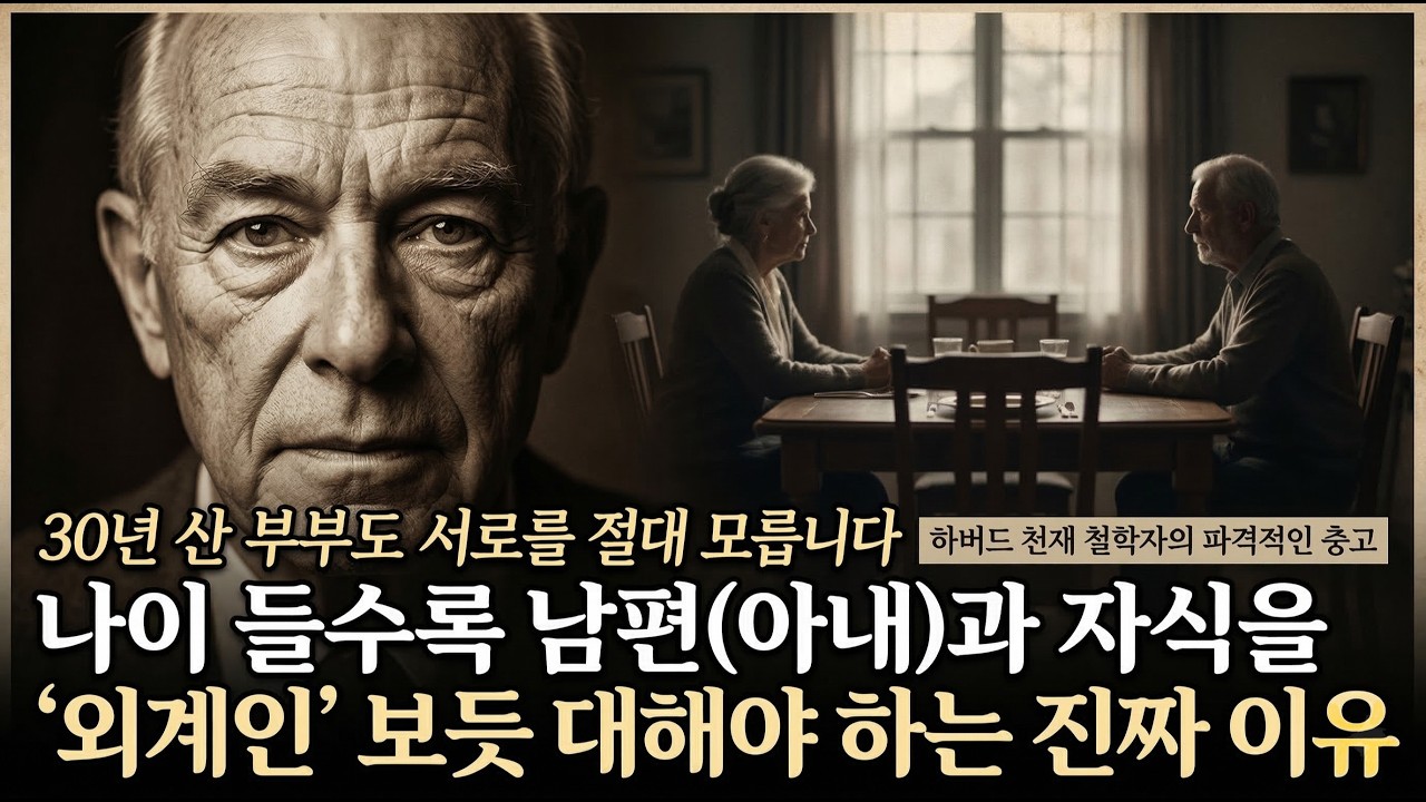(No Music) 평생 바르게 살았는데 노후가 괴로운 분들, 당장 머릿속의 '이 생각'부터 버리세요 | 20세기 최고 지성의 마지막 통찰 #콰인